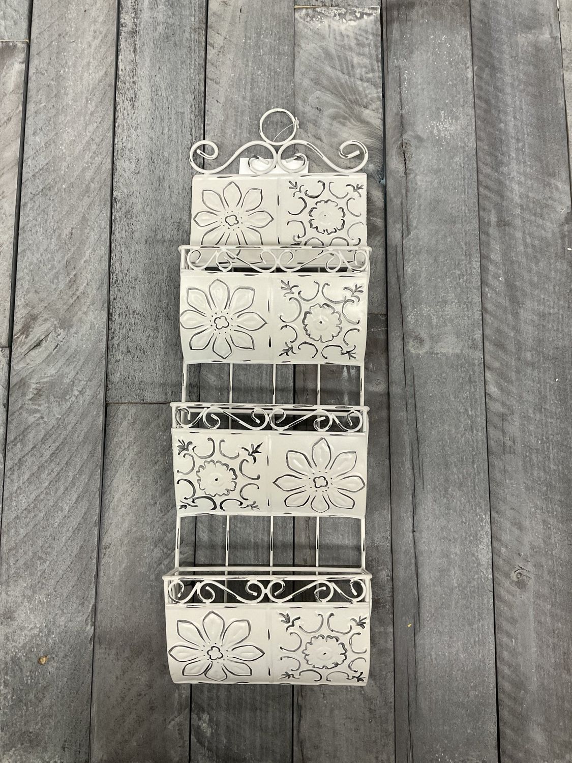 Classic White Letter Organizer