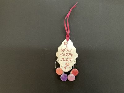 Wine Huggers Oblong Moms Happy Juice