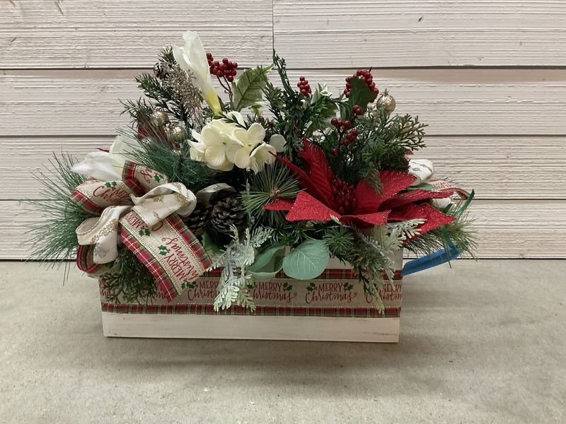 Centerpiece Box Merry Christmas