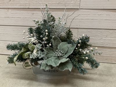 Centerpiece Green Mery Christmas