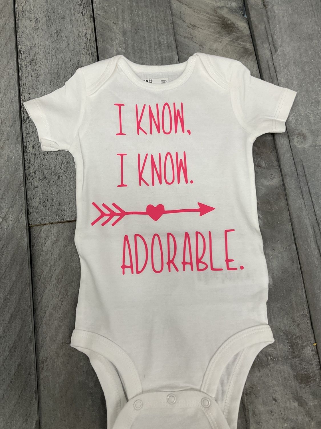 I Know, I Know, I&#39;m Adorable 12 months