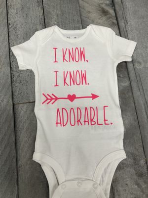 I Know, I Know, I&#39;m Adorable 12 months