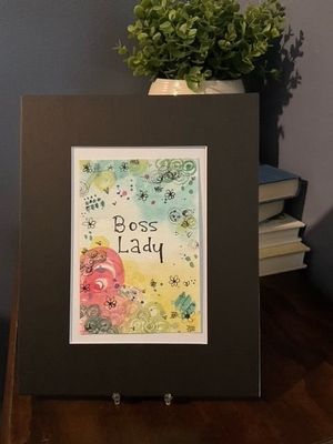 #14 8x10 Boss Lady