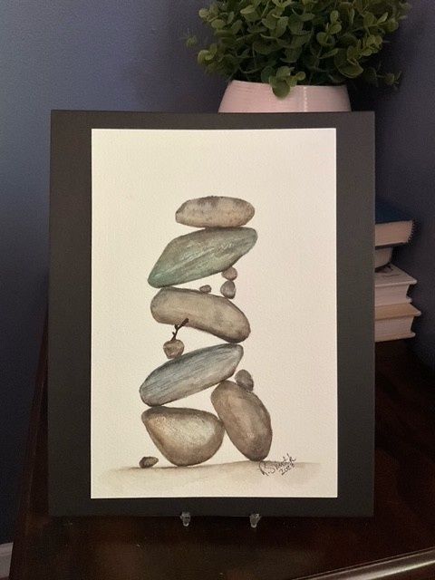 #09 8x10 Rock Stack