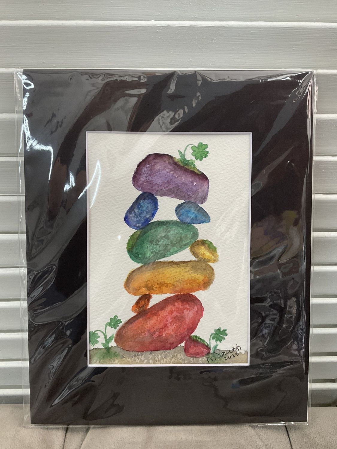 #15 8x10 Rainbow Rocks