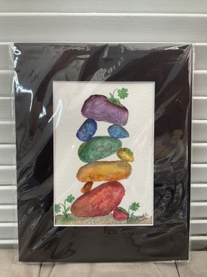 #15 8x10 Rainbow Rocks
