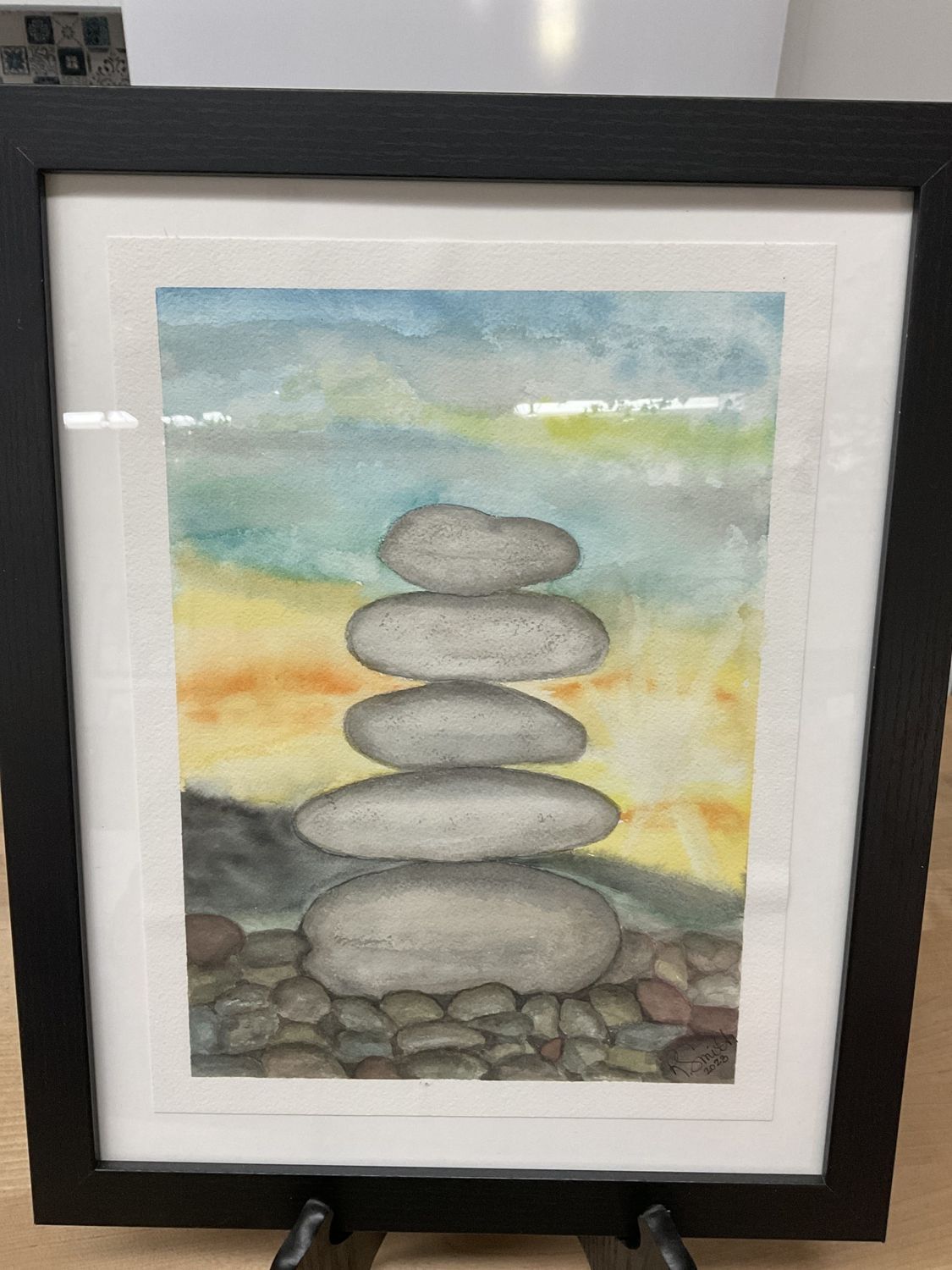#02 Framed Sunset Rocks