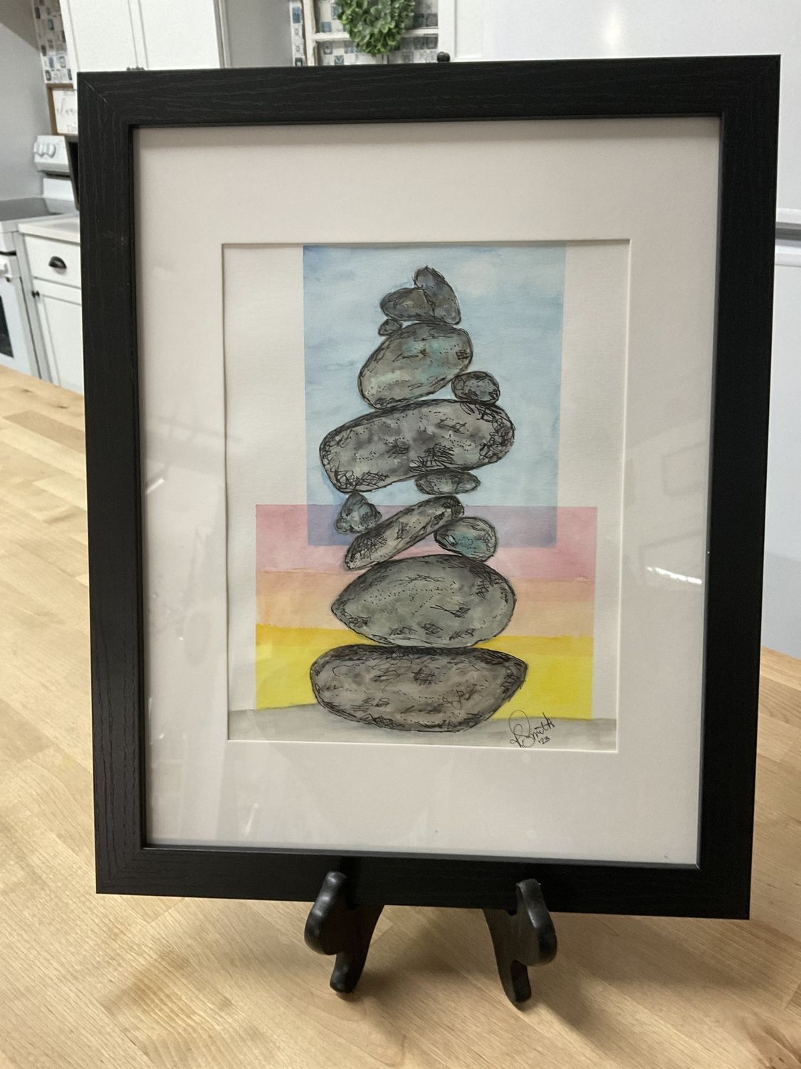 #03 11x14 Framed Color Rocks