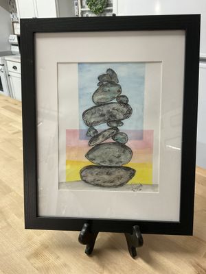 #03 11x14 Framed Color Rocks