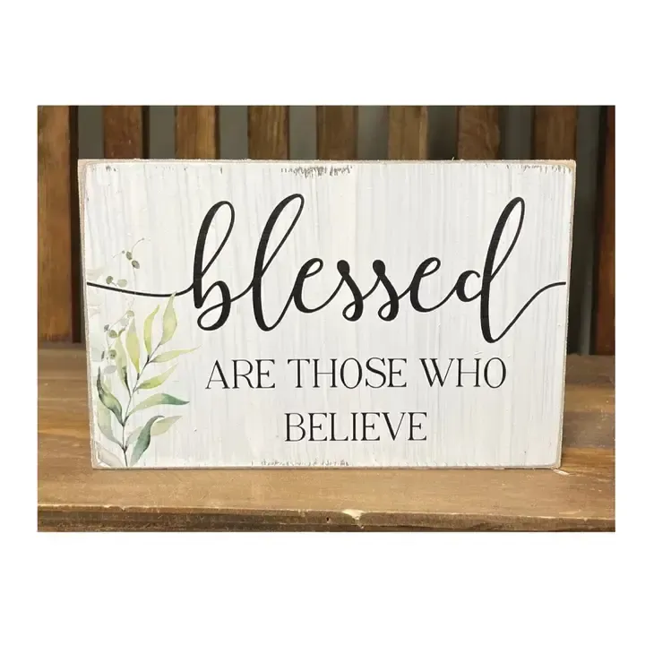 Shelf Sitter Blessed Are Those Who Believe