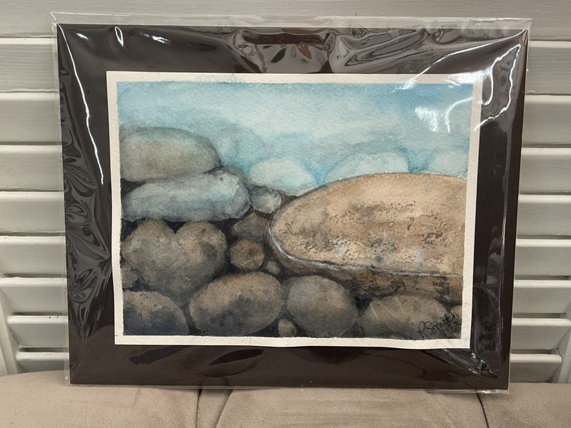 #09 8x10 Underwater Rocks