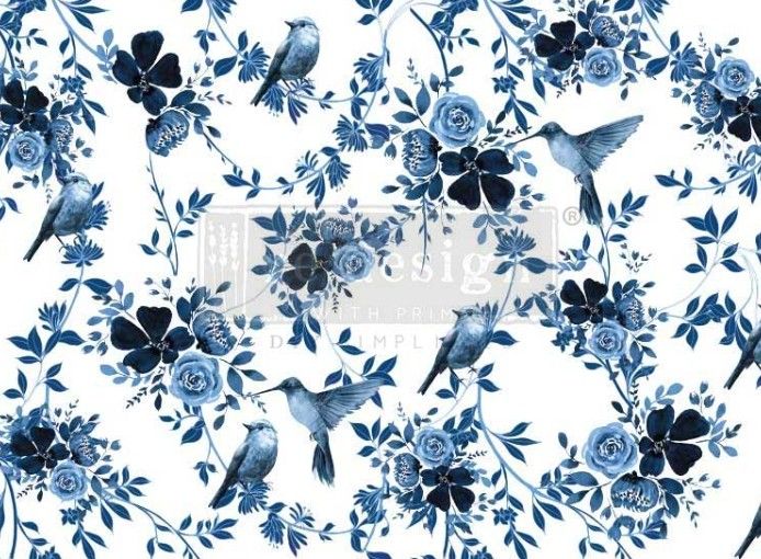Decor Transfers - Pretty in Blue