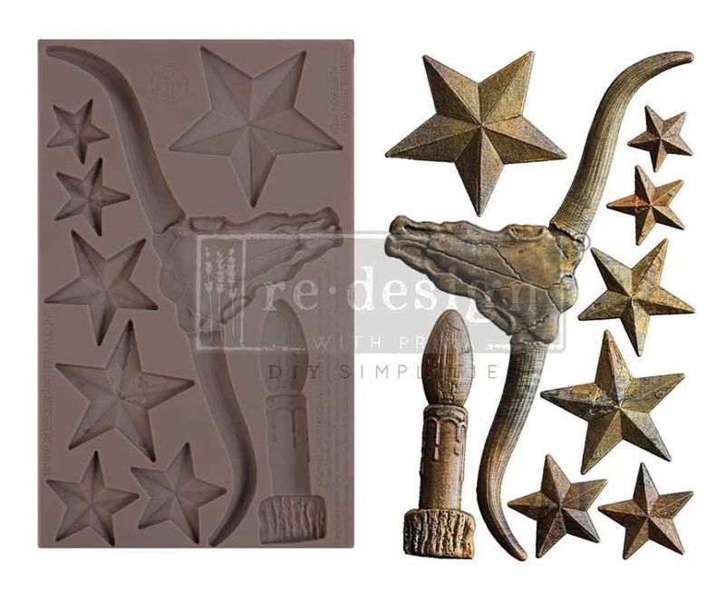 Decor Mould - Wild West Whispers