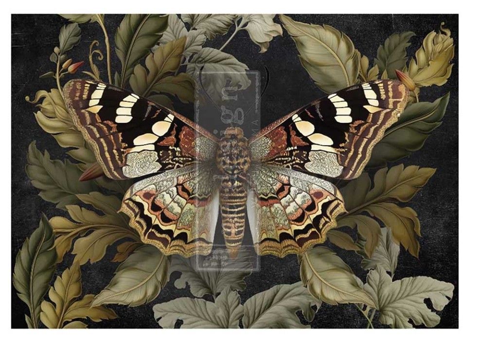 A1 Decoupage Fiber Butterfly Conservatory Tales