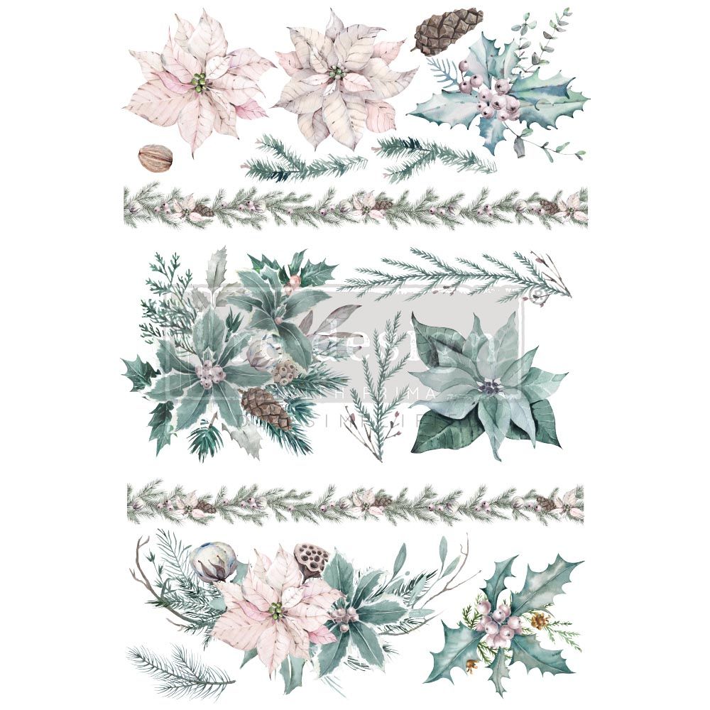 Decor Moulds - Evergreen Florals