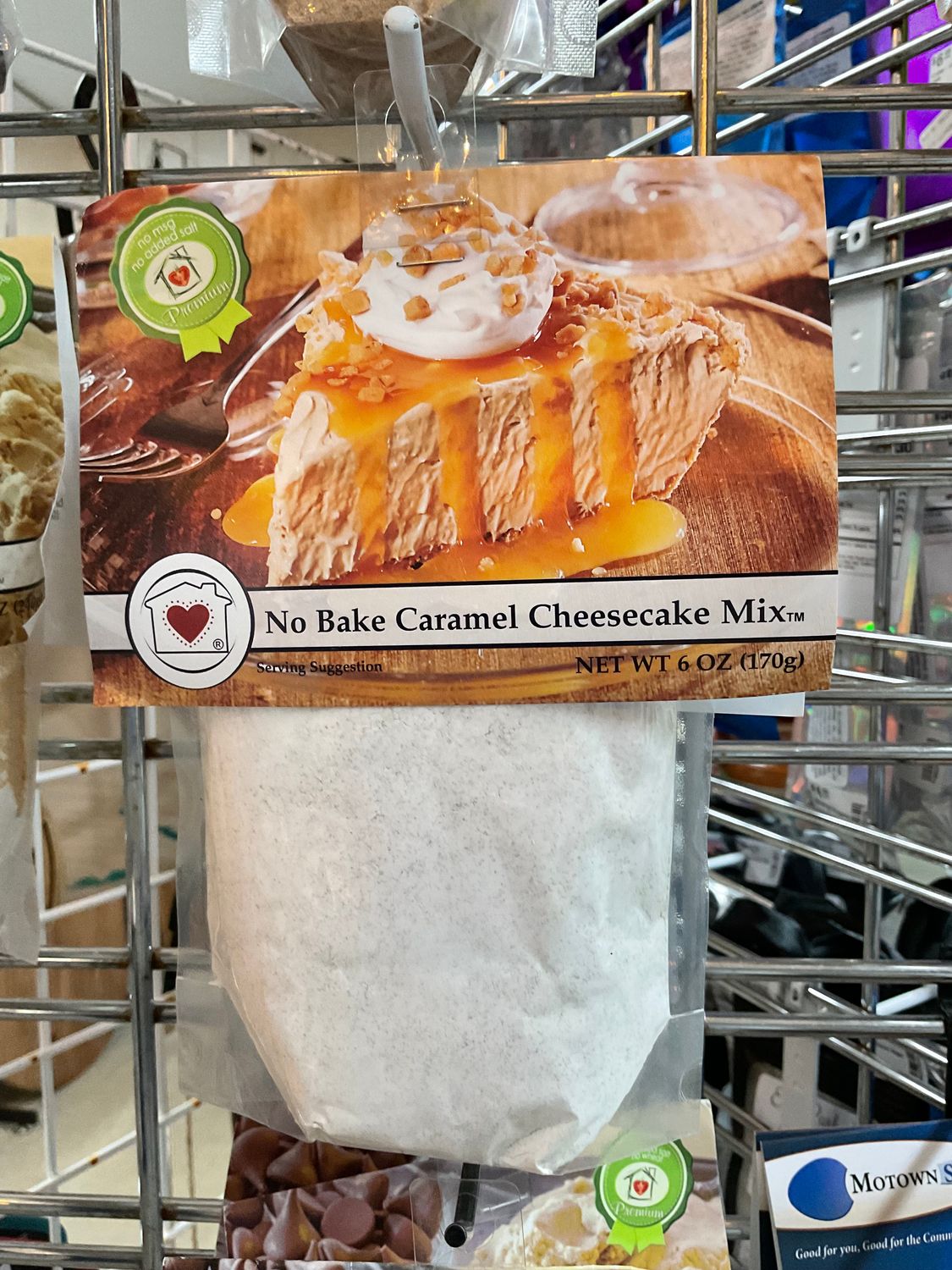 W-CHC NO Bake Caramel Cheesecake Mix