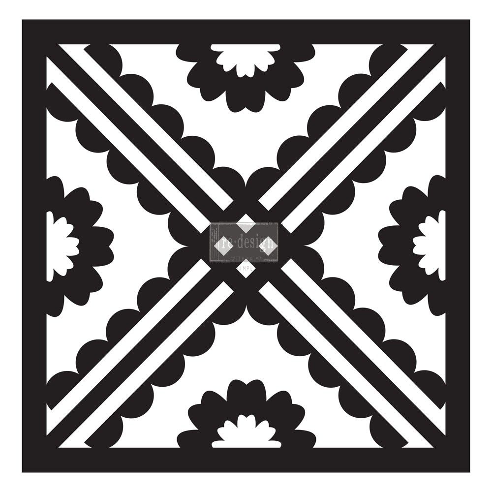 Concrete Paver Stencil