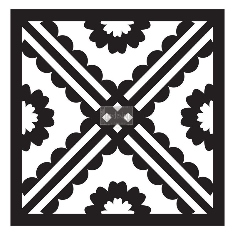 Concrete Paver Stencil