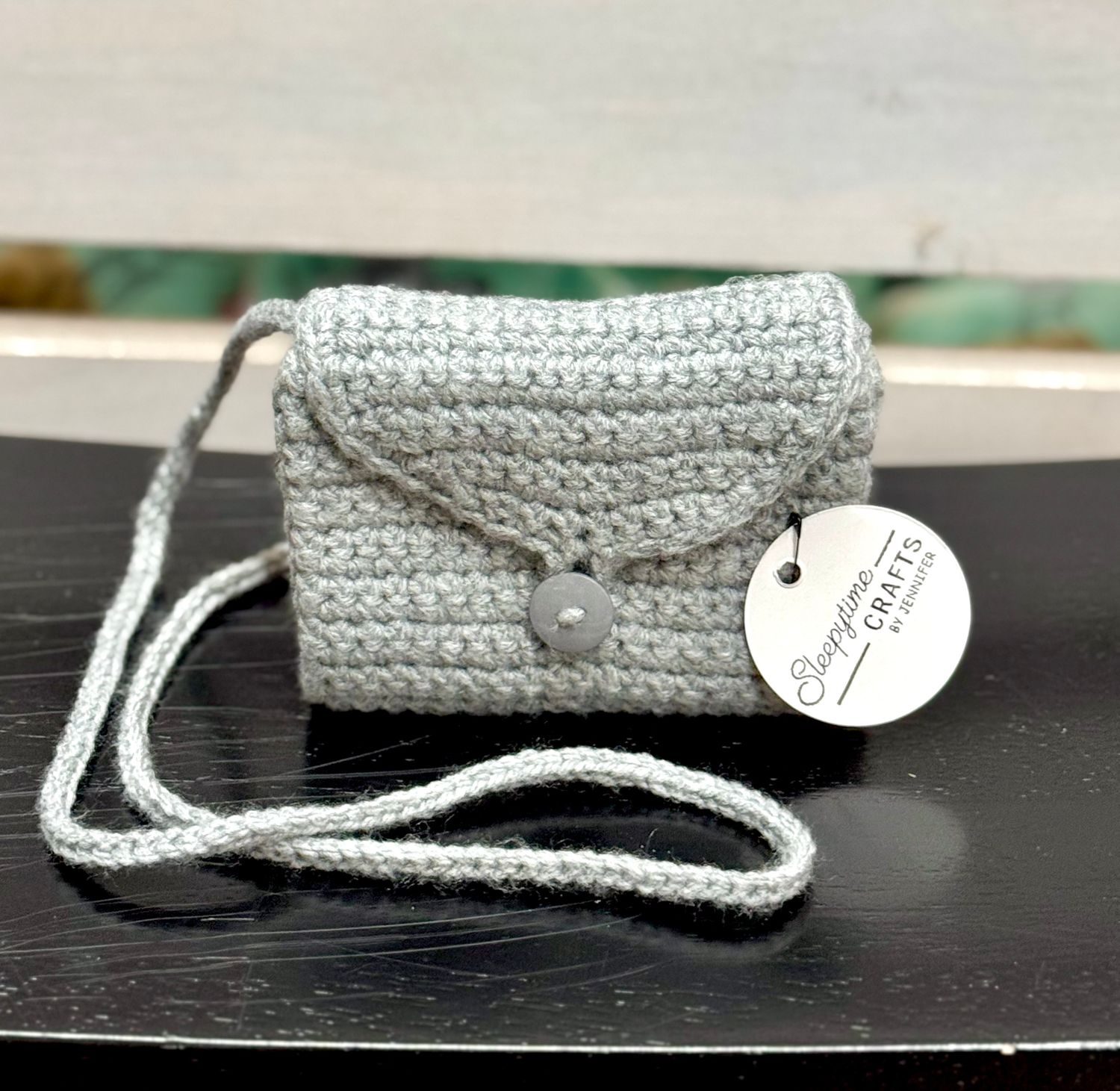 Grey Mini- Crossbody