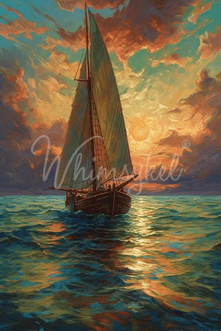 Whimsykel Nautical Serenity Decoupage Tissue Paper