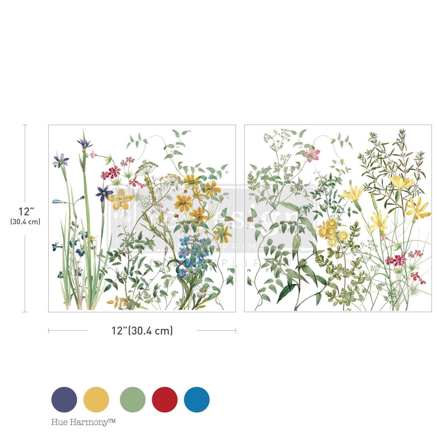 Eclat Floral Maxi Transfer