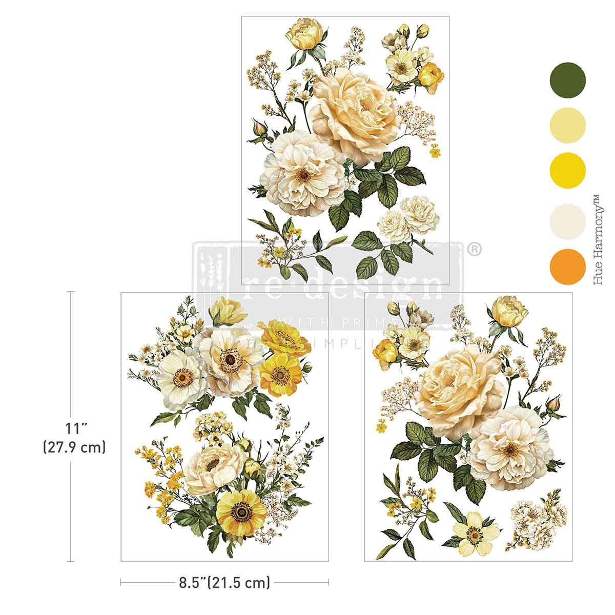 Yellow Bliss Middy Transfer