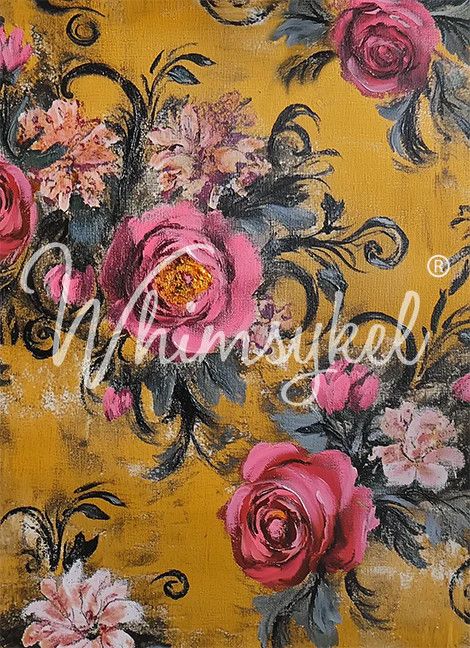 Whimsykel Rustic Rosewood Decoupage Tissuie
