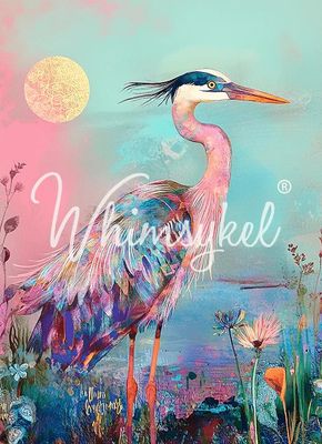 FFFPA Whimsykel Pastel Morning Large Decoupage Tissue Paper
