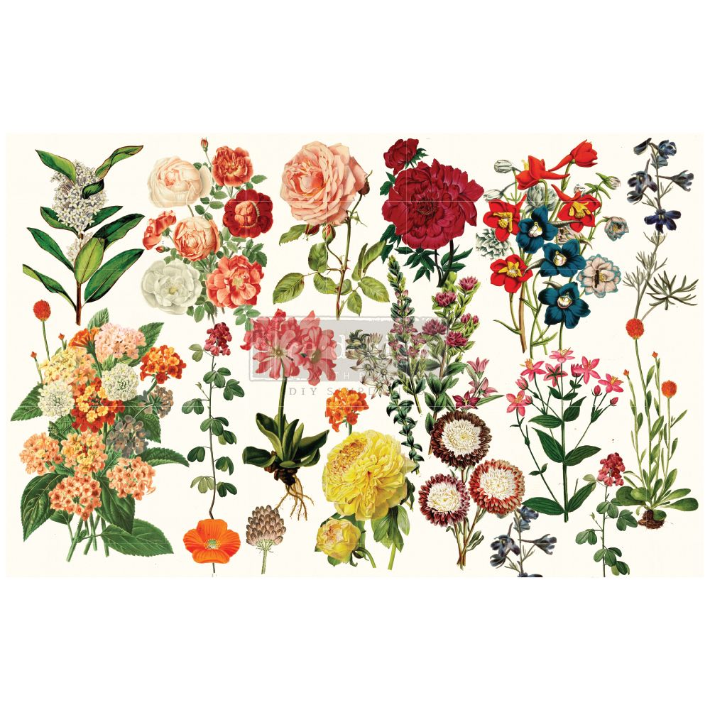 Forest Garden Decoupage Tissue Paper