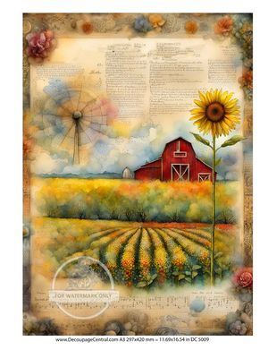 FFFPA A3 American Farm Rice Paper