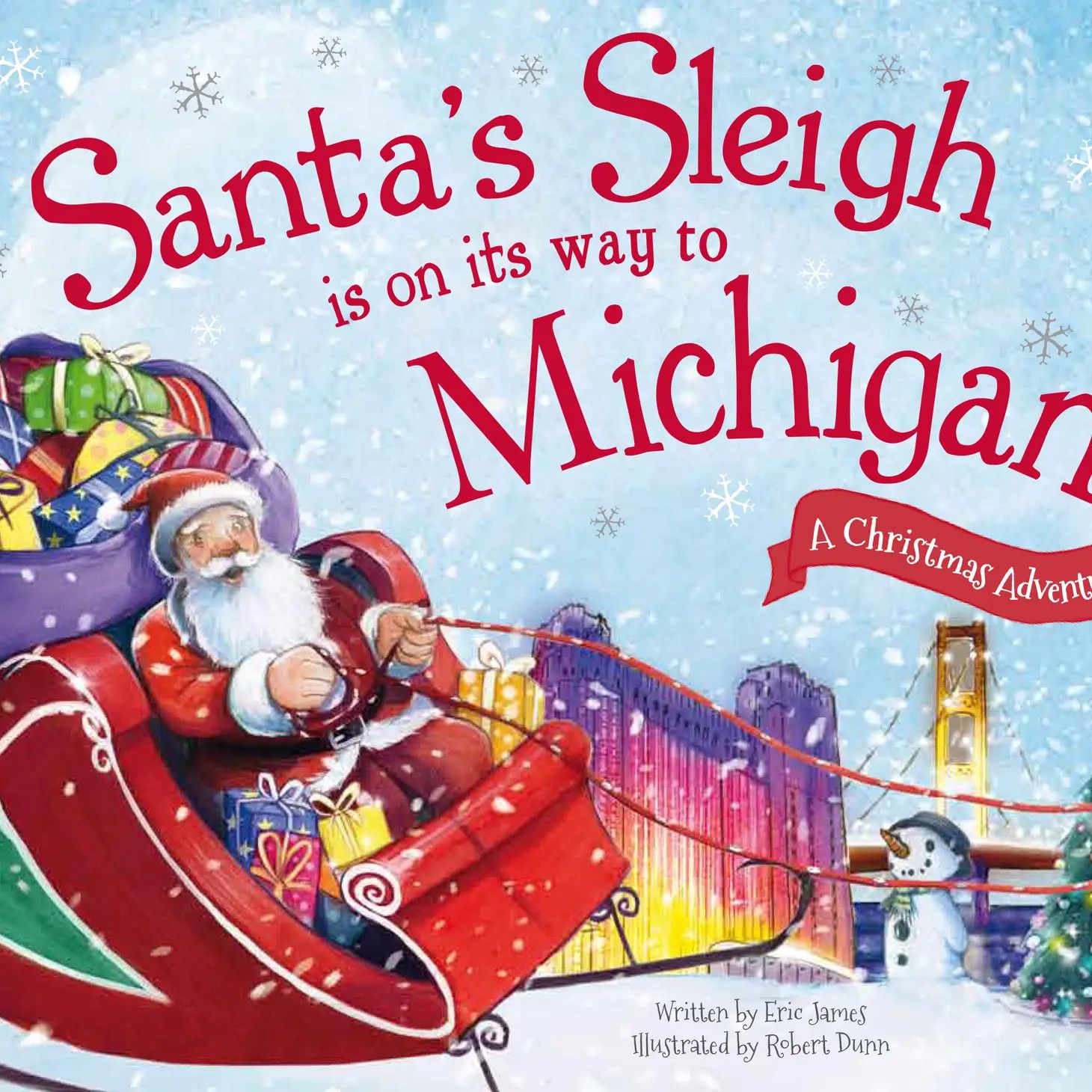 W-SB Santa's Sleigh Is on Its Way to Michigan