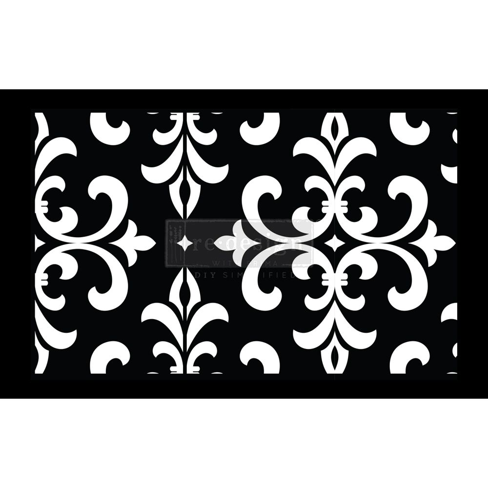 Stick &amp; Style Modern demask