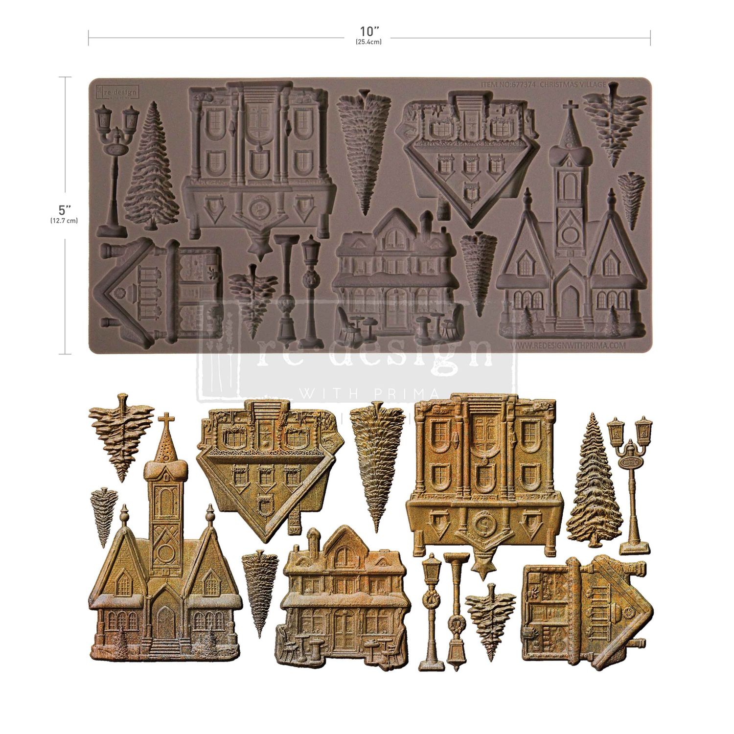 Christmas Village Mould