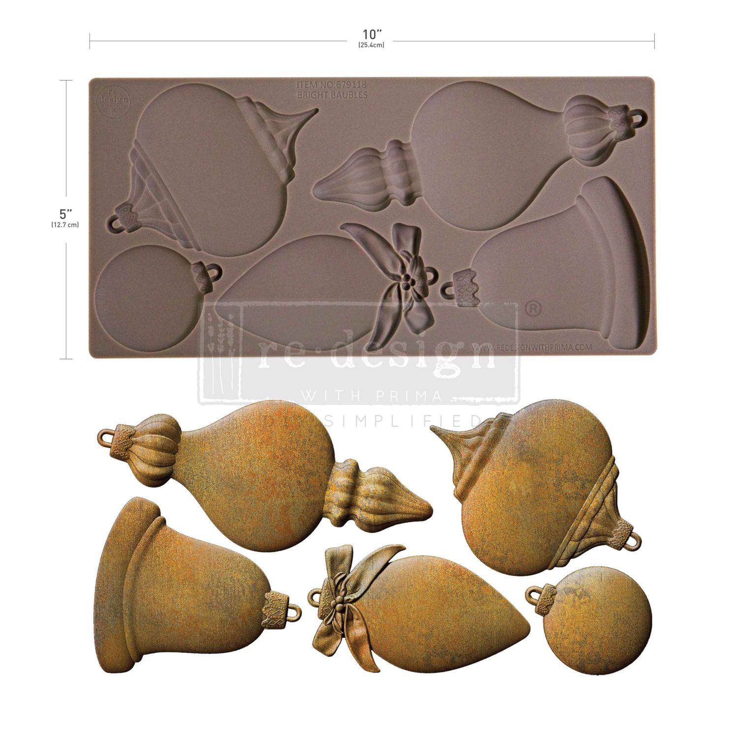Bright Baubles Mould