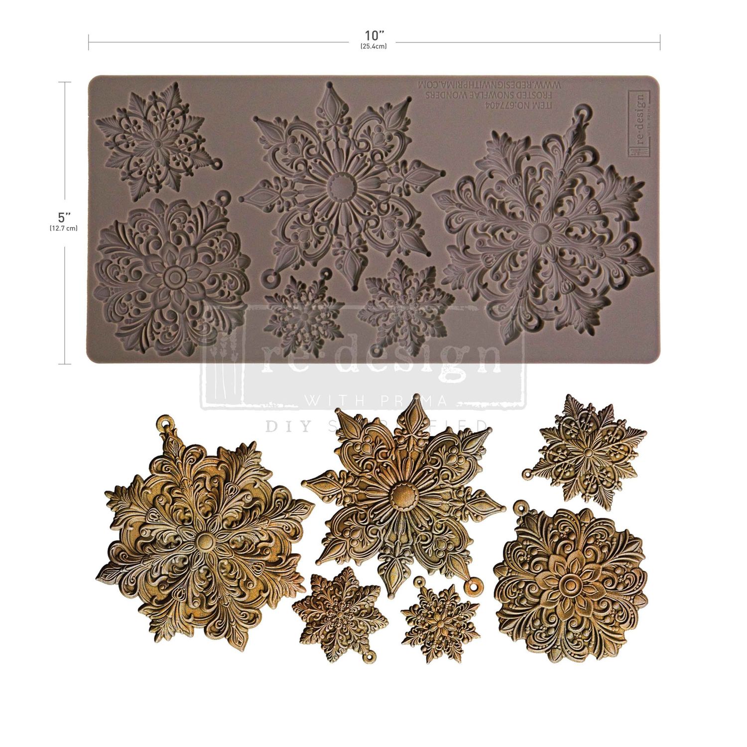 Frosted Snowflake Wonders Mould