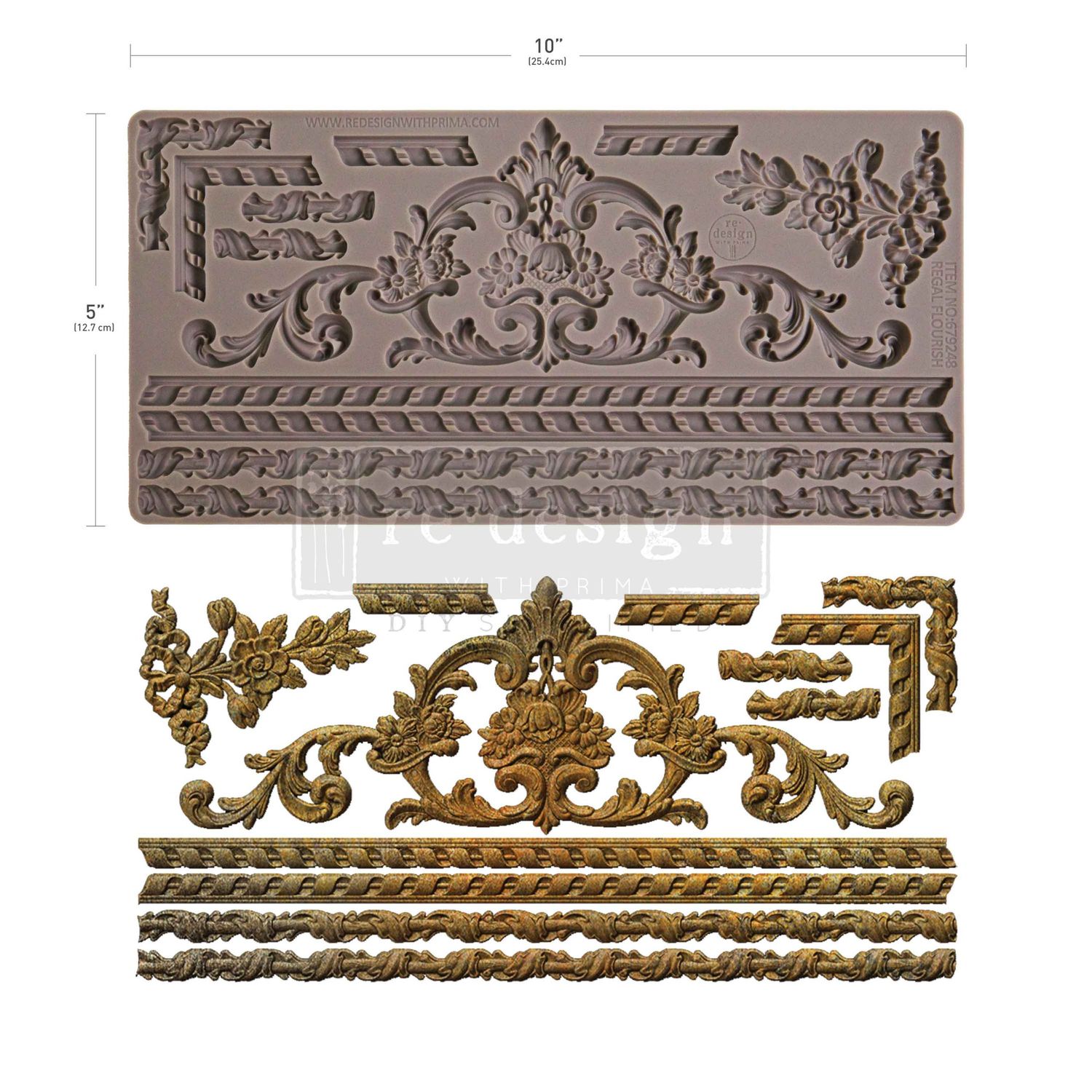 Regal Flourish Mould