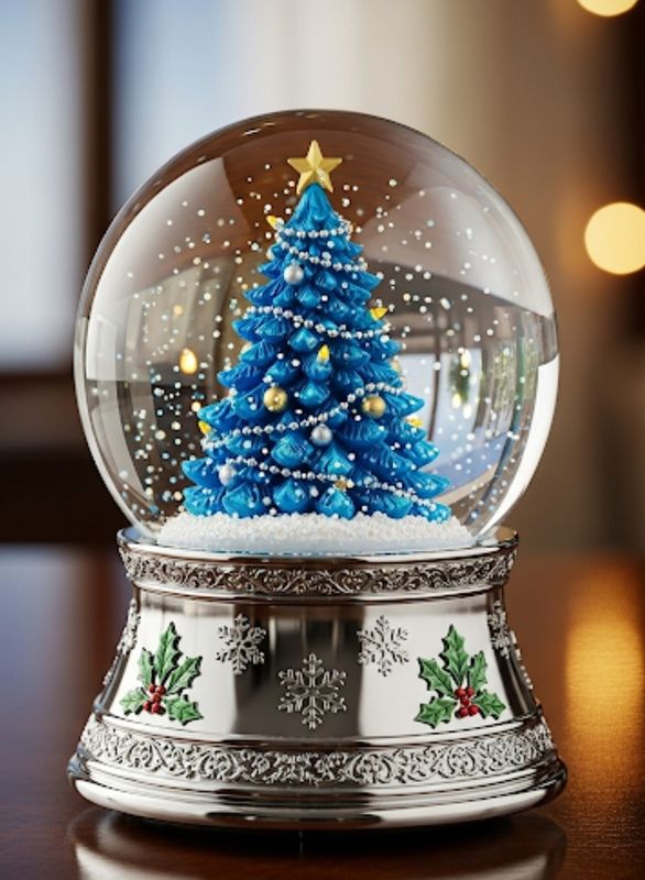 A4 FFF Blue Globe Decoupage Rice paper