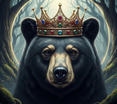 FFFPA A4 Bear Crown Decoupage Rice