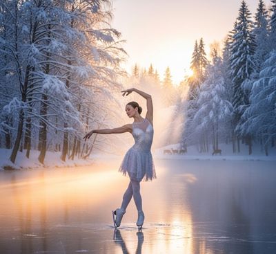 FFFPA A4 Ballerina Decoupage Rice Paper