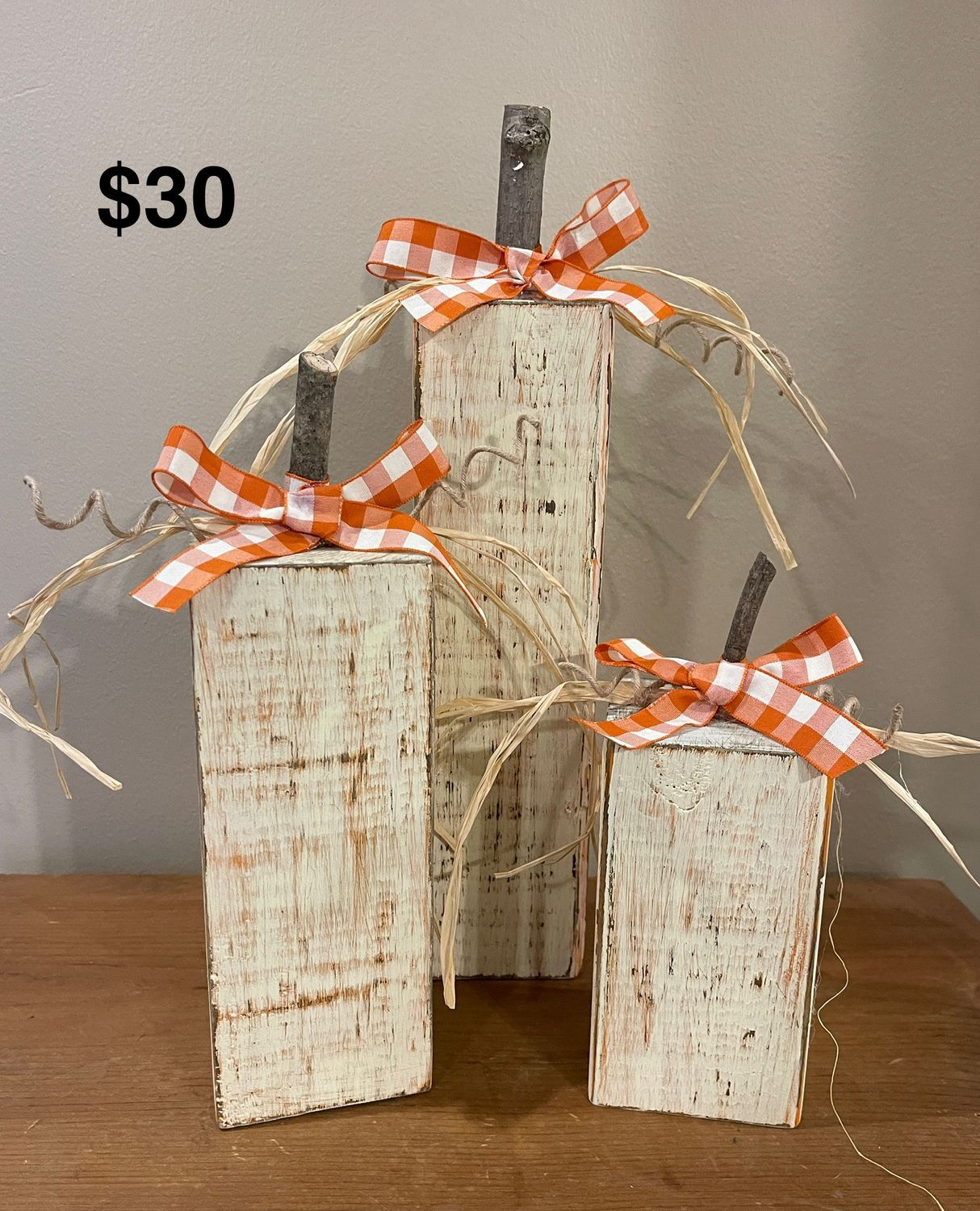 Tall Fall Rustic Cream