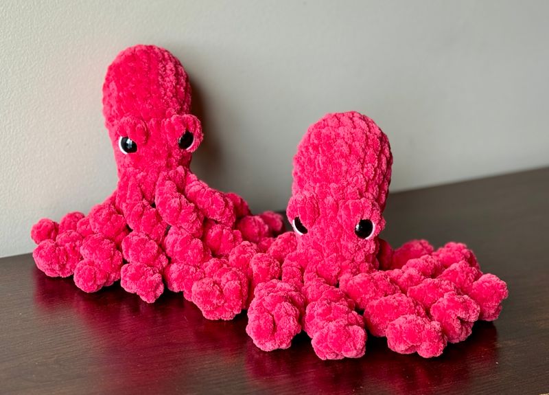 Attitude Octopus - Red