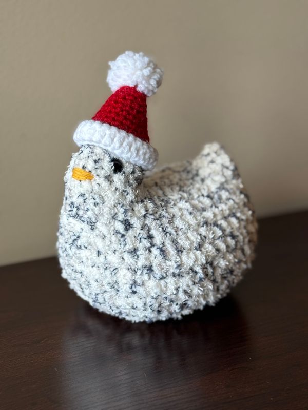 Chicken White Speckled Small - Santa