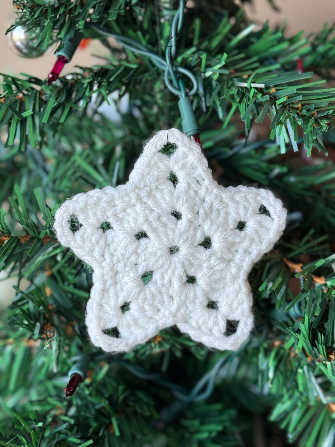 Ornament - Star - White