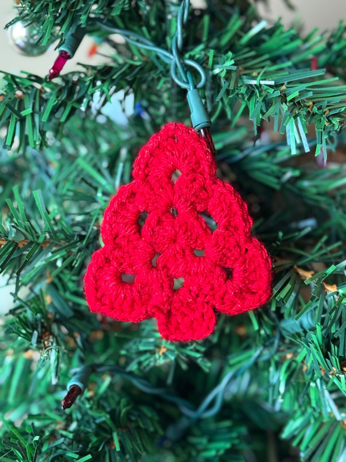 Ornament - Tree - Red