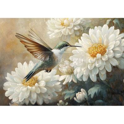 FFFPA A3 Decoupage Fiber Whispers of the Garden