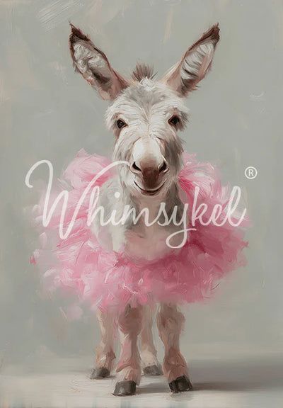 FFFPA Whimsykel Donkey Dance Decoupage Tissue Paper