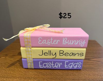 BBD Easter books w/ribbon