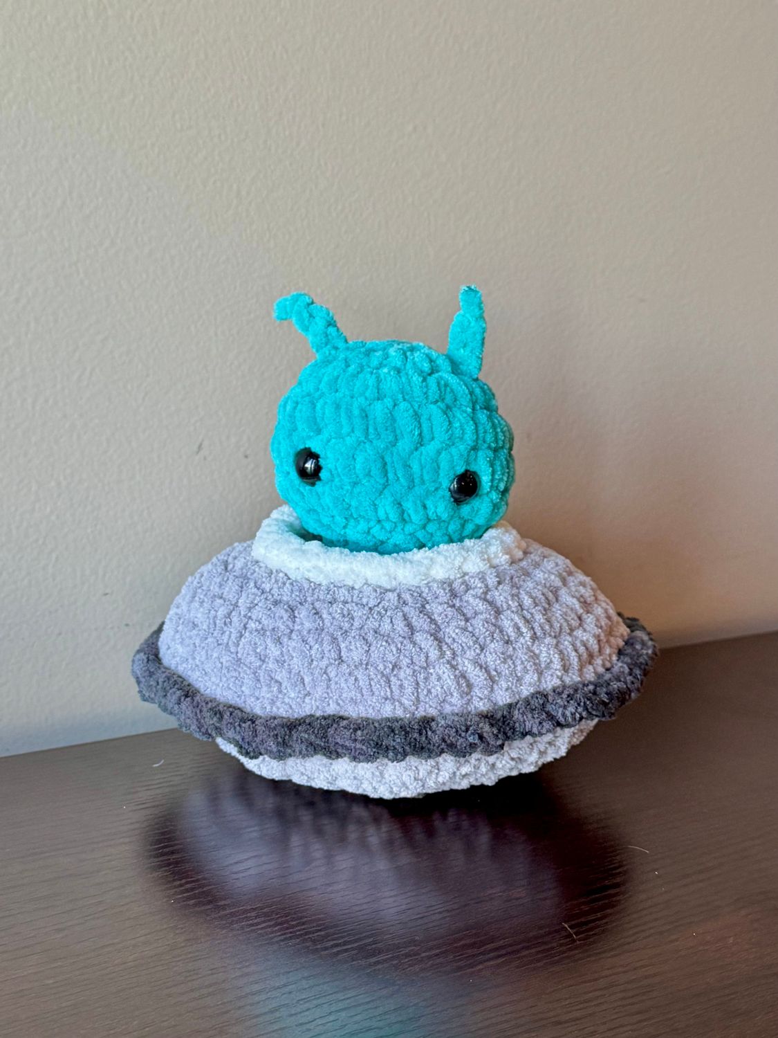 SC Alien in Spaceship - Set - Dk Teal