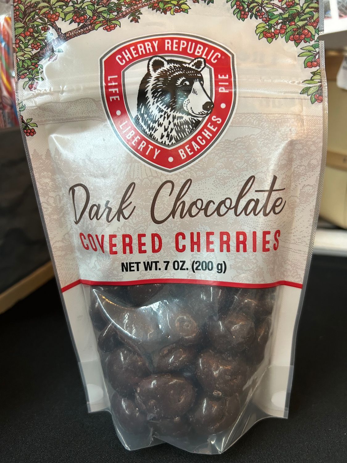 W-CR Dark Chocolate Covered Cherries 7 oz