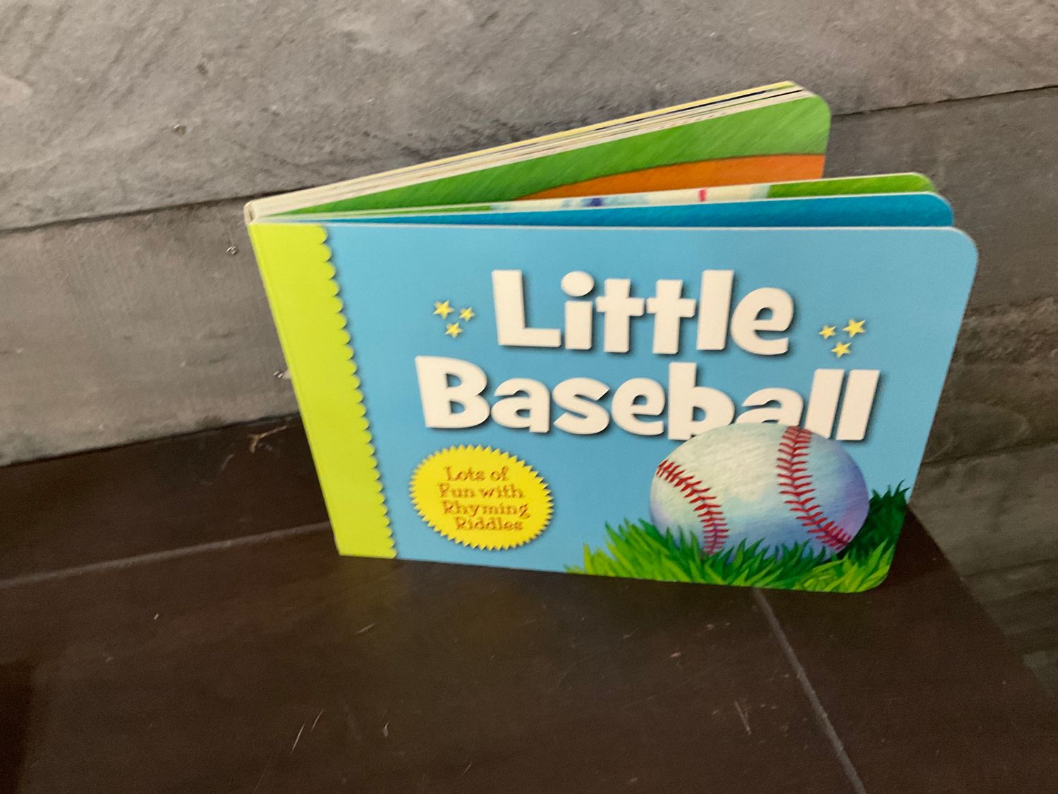 W-SBP Little Baseball Board Book